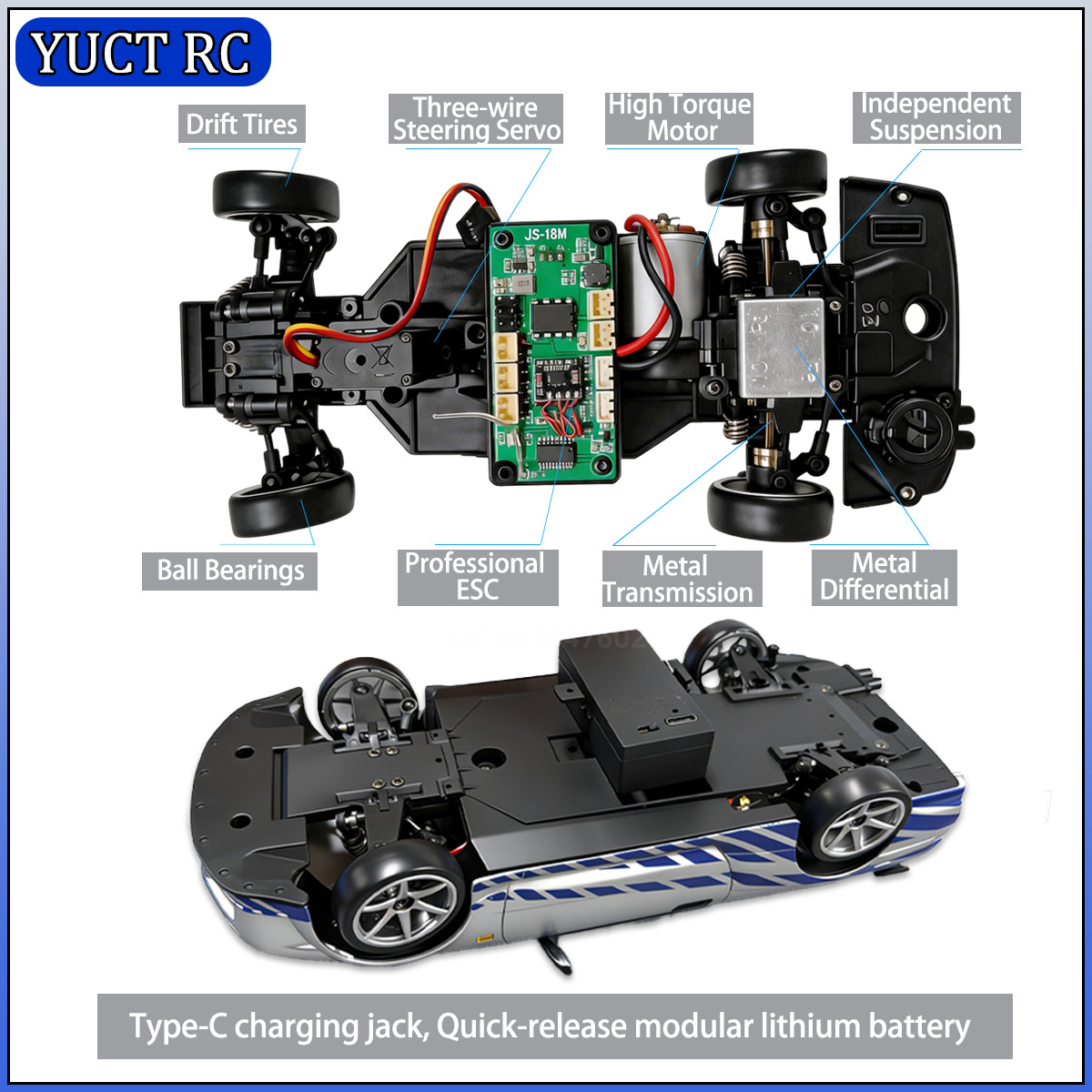 LDRC LD1899 1/18 RC Drift Car  - огляд і ціна Rc Hobby Drift Car