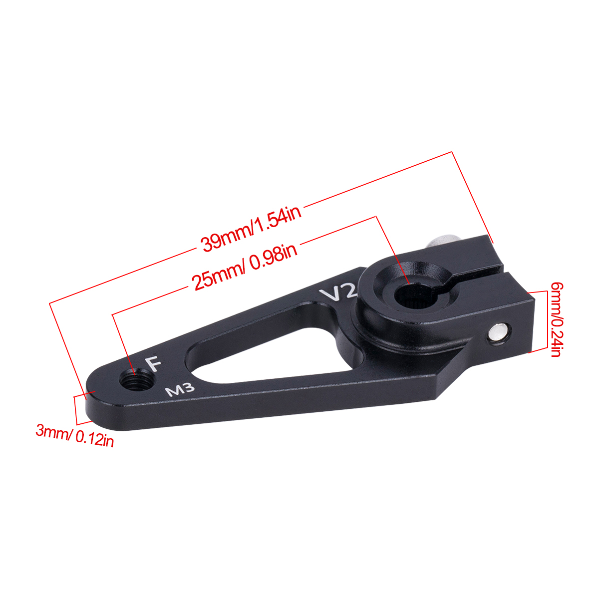 7075 Aluminum 25T Servo Horn M - огляд і ціна Rc Hobby Room