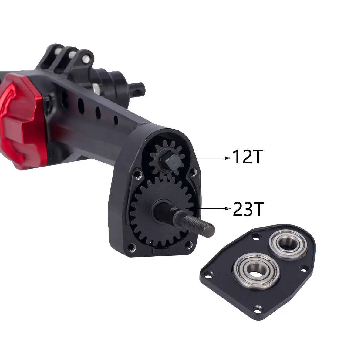 CNC Aluminum SCX10 III Front R - огляд і ціна Rc Hobby Room