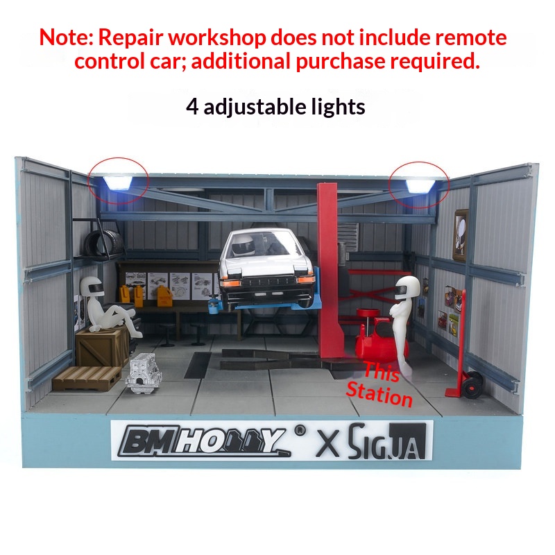 BM HOBBY 1/24 Scale RC Car Sim - огляд і ціна Rc Hobby Workshop