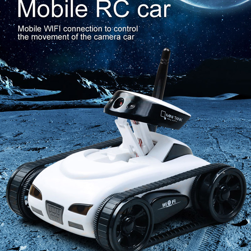 RC Camera Tank FPV WIFI Real-t - огляд і ціна Rc Hobby Drift Car