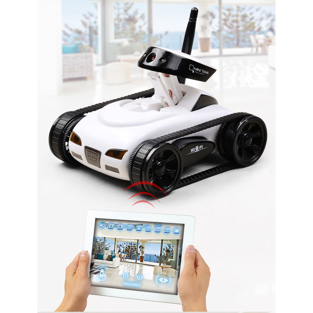 RC Camera Tank FPV WIFI Real-t - огляд і ціна Rc Hobby Drift Car