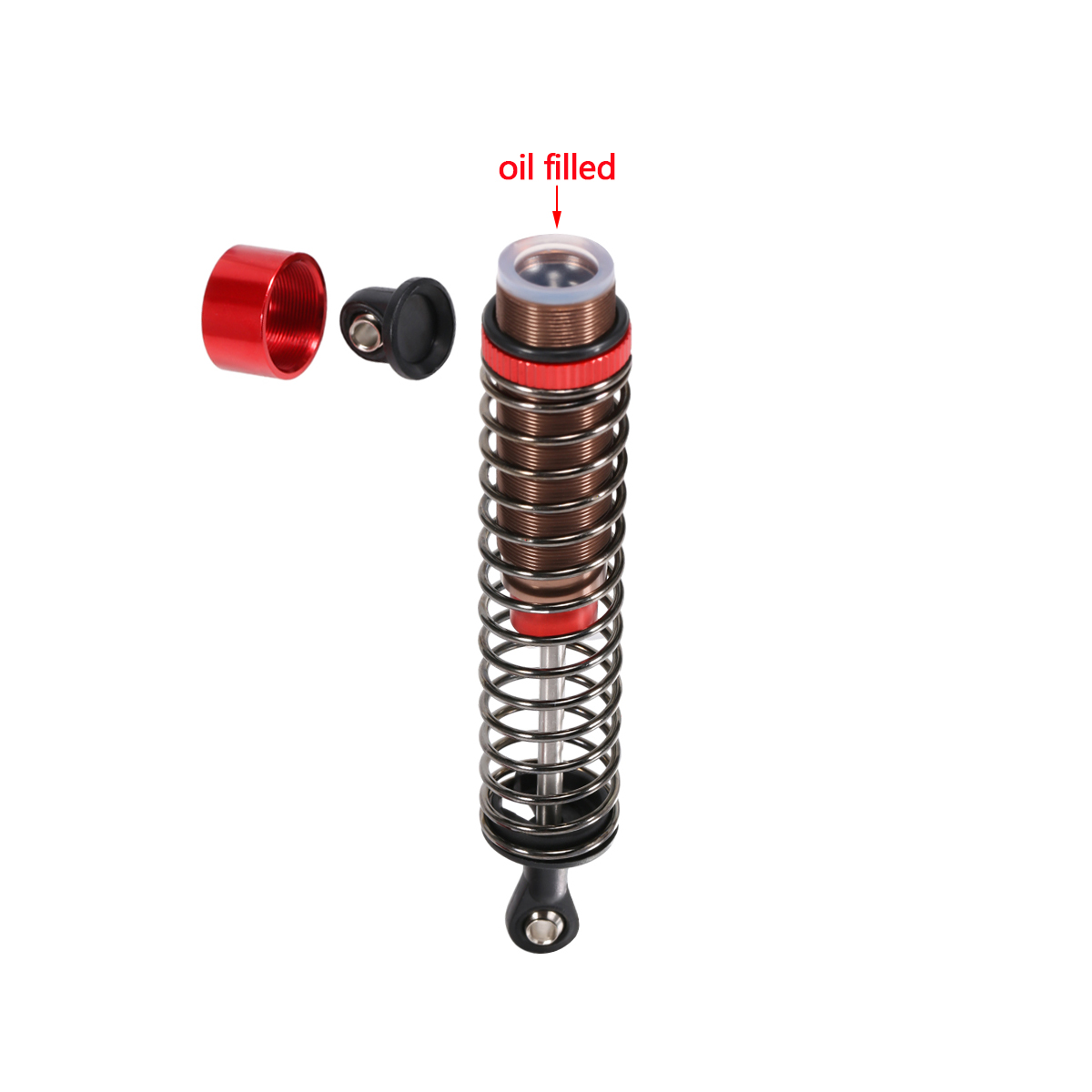 4Pcs Adjustable Oil Filled Sho - огляд і ціна Rc Hobby Drift Car