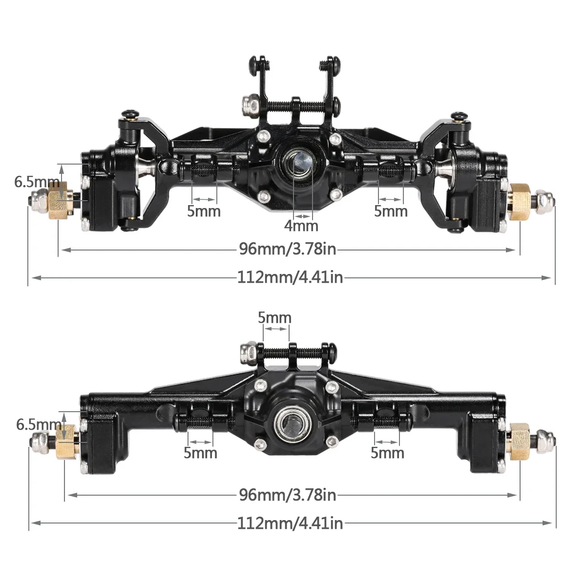 TRX4M Aluminum Front Rear Port - огляд і ціна Rc Hobby Room