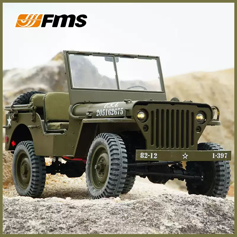 FMS 1/6 Climber 1941 Willys MB - огляд і ціна Rc Hobby Room