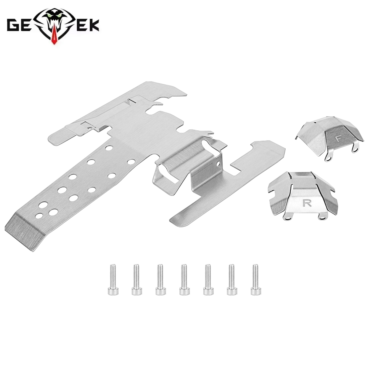 Stainless Steel Skid Plate Cha - огляд і ціна Rc Hobby Room